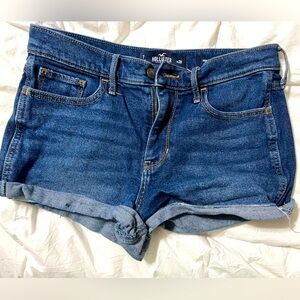🩳🌸💖Hollister high rise short short jean shorts